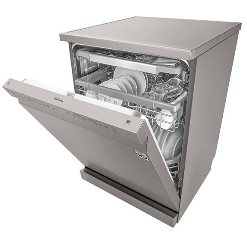 LG Dishwasher QuadWash Steam 14 Sets EasyRack Inverter ThinQ