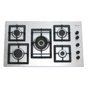 SuperChef Hob 90cm 5Burners Brass Side Knobs Full Safetyجميعهم نحاس مفصول مفاتيح جانبية