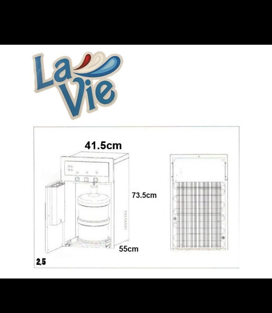 LaVie Built-in Water Dispenser & Cooler