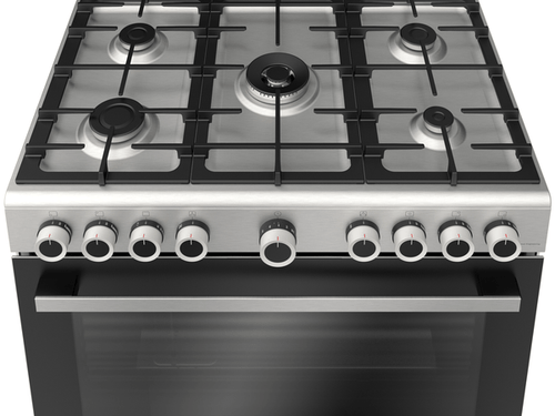 Bosch Gas Cooker 90cm Full Safety 125Liter Series 4 Stainless Steel