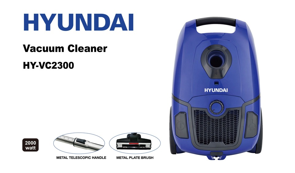 Hyundai Vacuum Cleaner Blue