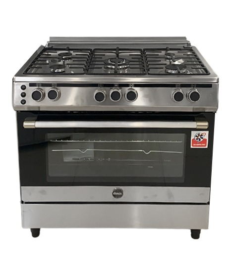 Odul Gas Cooker 60x90cm Cast-Iron with 2 Fan