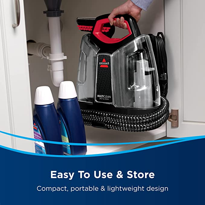 Bissell Multi Clean Spot & Stain Portable Carpet Cleaner - Black | VACUUM CLEANERS