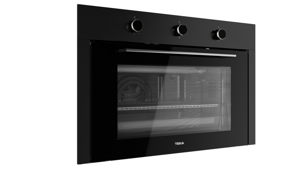 TEKA Gas Oven 90cm Gas Grill Black Color