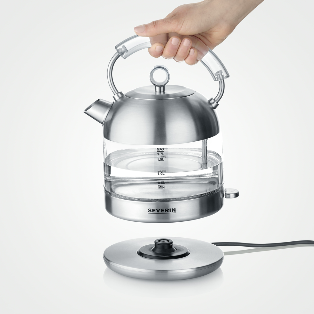 Severin Glass Kettle 1.7Liter 2400W