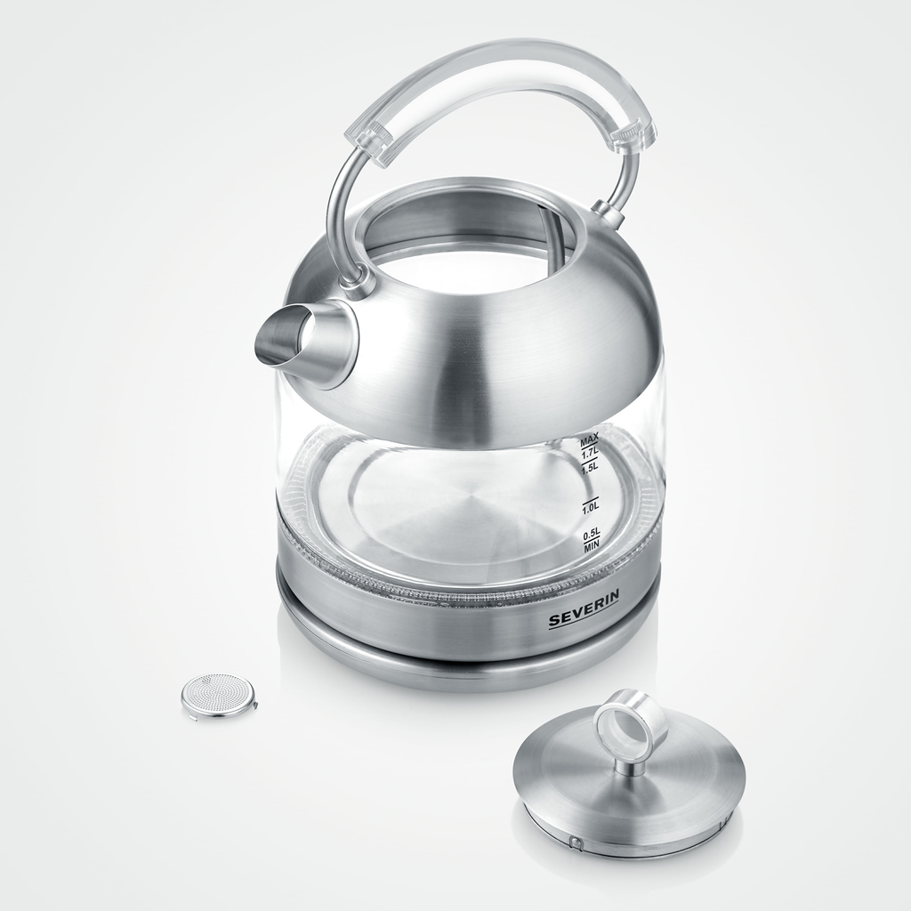 Severin Glass Kettle 1.7Liter 2400W