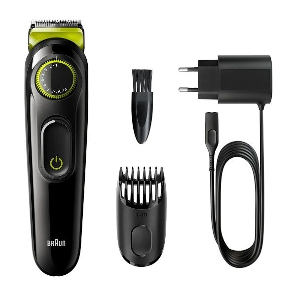 Braun Trimmer with precision dial and 1 comb BT3321
