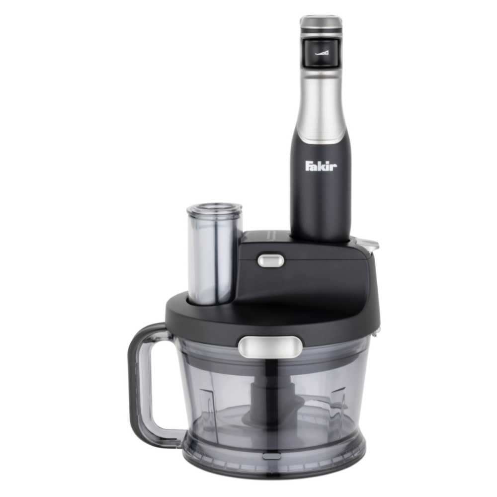 Fakir 1000W Blender Set Speed Quadro Black&Silver