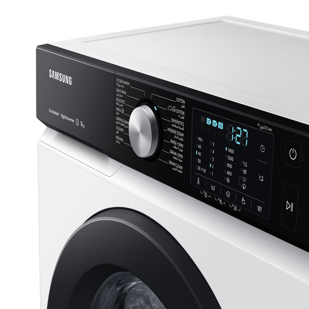 Samsung Washing Machine Steam Inverter Eco Bubble 11kg - White (NEW 0)