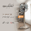 Shami Fan Stand Muka 16″ with Remote