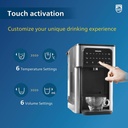 Philips Hot and Cold Filtered Water Dispenser 2.8 Liter 6 Temperature Presets Touch Screen