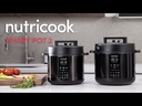 Nutricook Smart Pot2 8 Liters Electric Pressure Cooker 12Programs Black