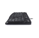 Logitech K120 USB Keyboard Spill-Resistant with Quiet Typing