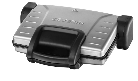 Sevrin Grill 1800W - SilverBlack KG2389