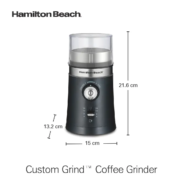 Hamilton Beach Custom Grind Coffee Grinder