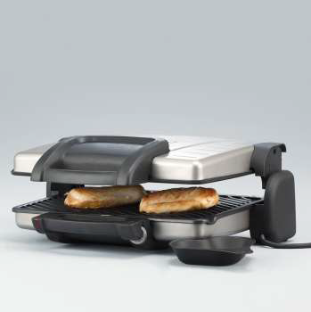 Severin Grill 1800W - SilverBlack