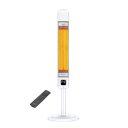 LUXEVA Smart Vertical Carbon Heater 2500W Remote Control wifi  White