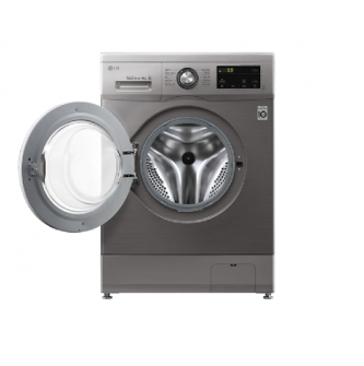 LG Washing Machine 7kg Steam Direct Drive ThinQ - Silver (NEW 0)
