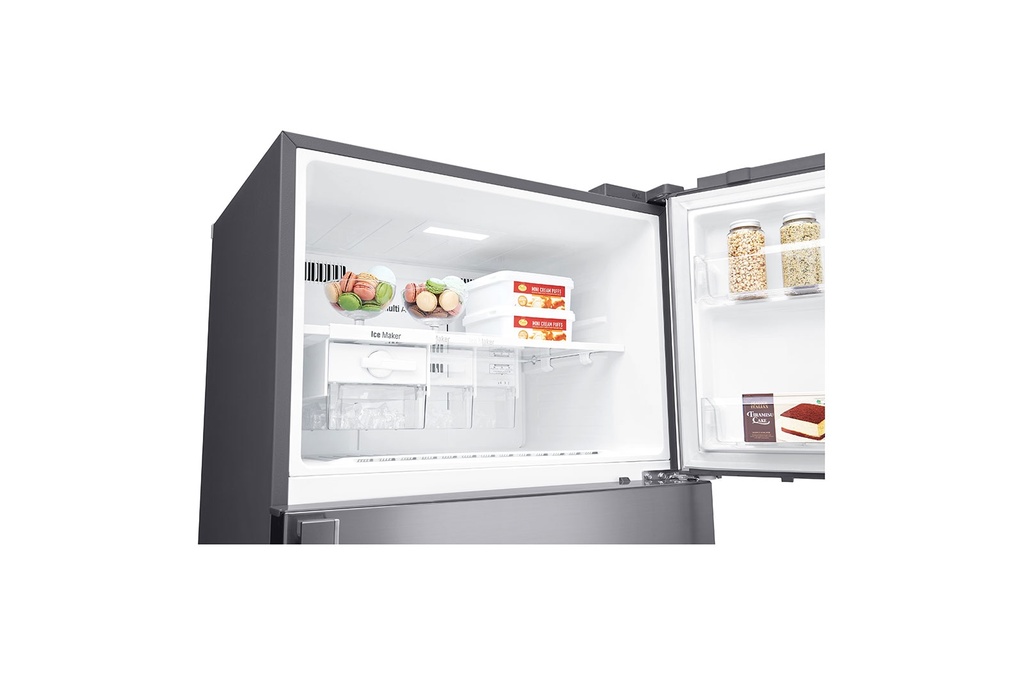 LG Refrigerator 516Liter Inverter Shiny Steel