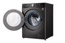 LG Washer Dryer 12/8kg Black Steel