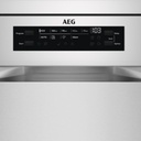 AEG Dishwasher 15Sets 3Baskets 4Sprays A+++ Silver