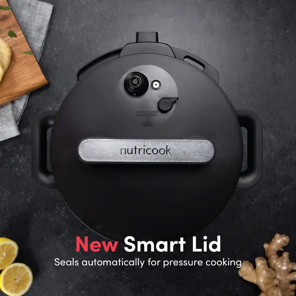 Nutricook Smart Pot2 6 Liters Electric Pressure Cooker 12Programs Black