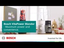 Bosch Personal Blender Vita Power 450W Silver