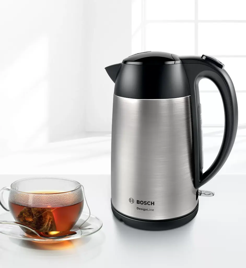 Bosch Water Kettle 1.7Liter 2400W - Stainless Steel