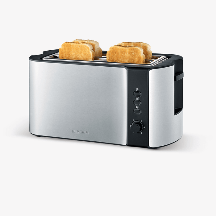 Severin Long Slot Toaster SS/Black