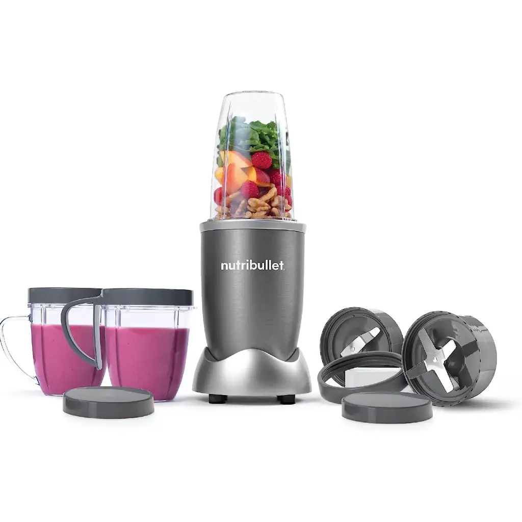 Nutribullet Multi-function High Speed Blender 600W 9piece Grey