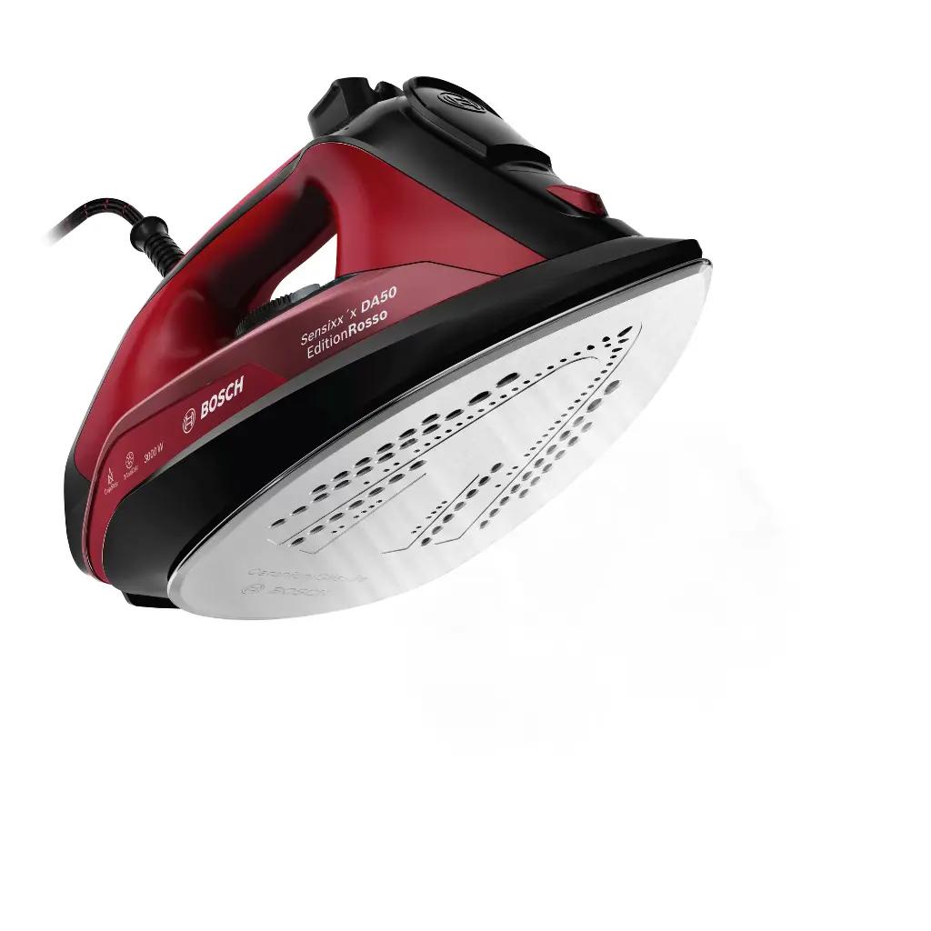 Bosch Steam Iron Shot Of Steam 200gr 3000W Black/Red