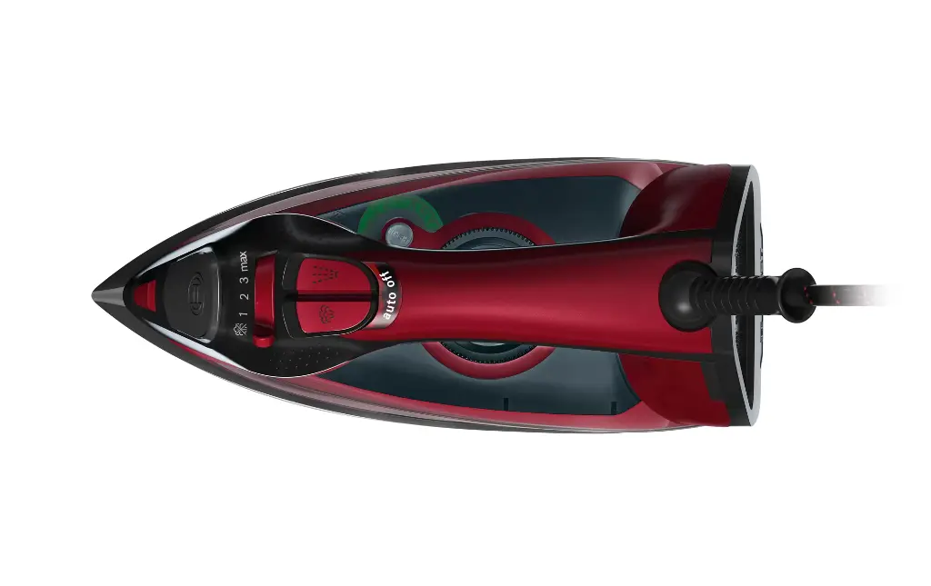 Bosch Steam Iron Shot Of Steam 200gr 3000W Black/Red