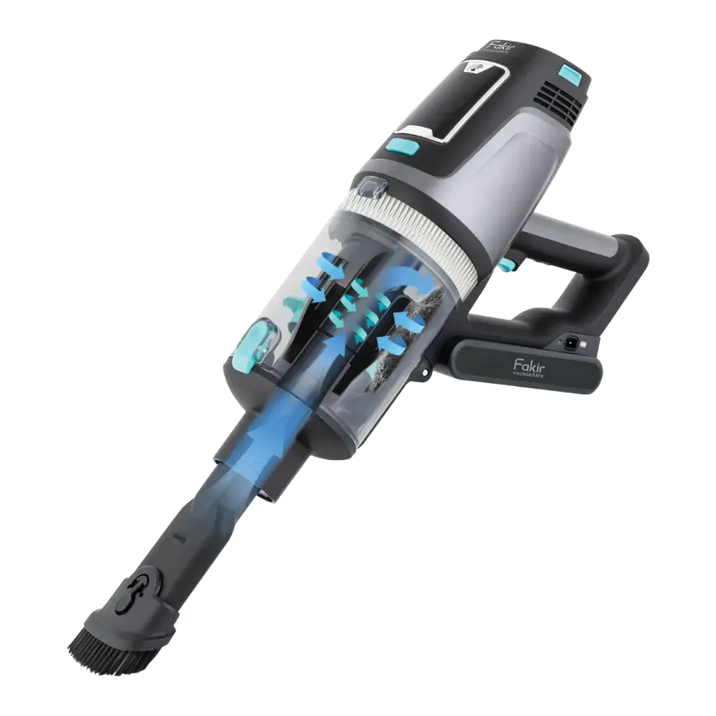 Fakir Rechargable UpRight Stick Vacuum Cleaner BOLT X PLUS AQUA 550W