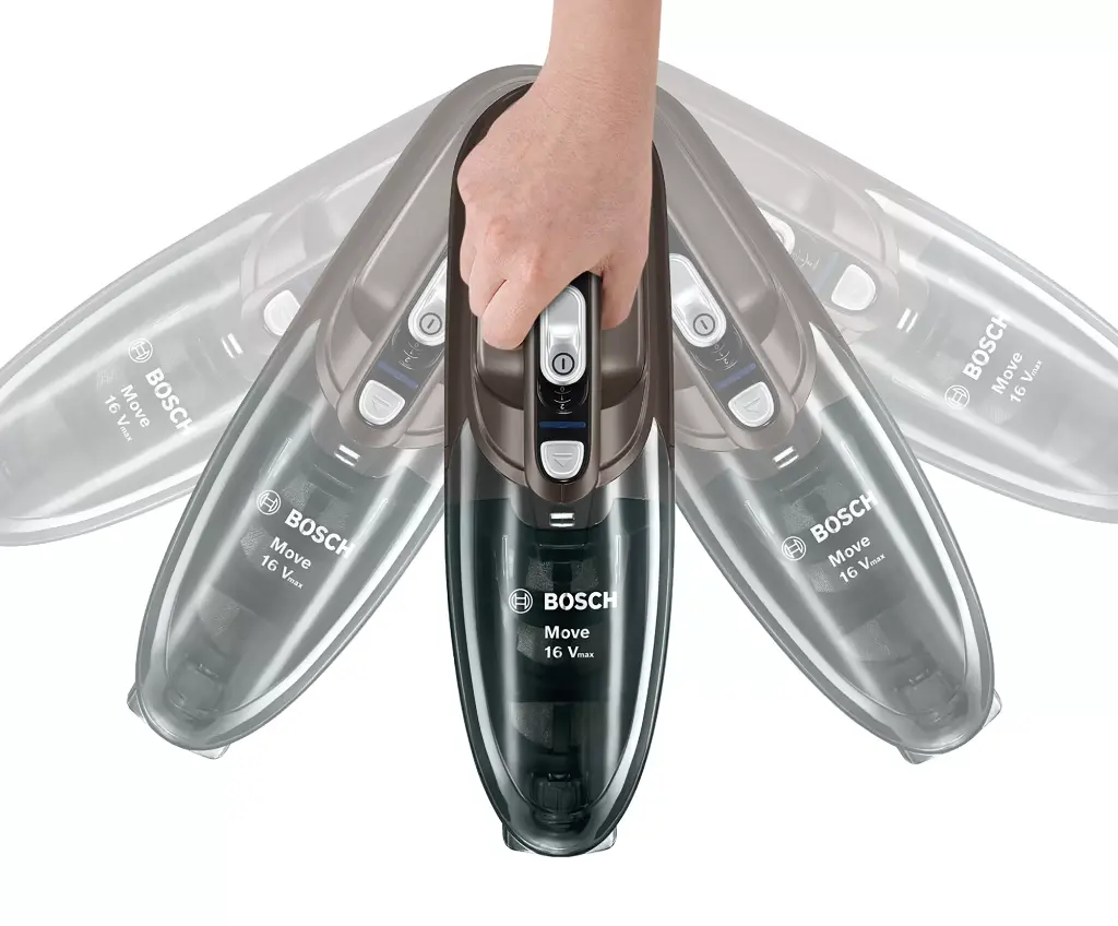 Bosch Rechargeable MiniVac Move Lithium 16Vmax Graphite