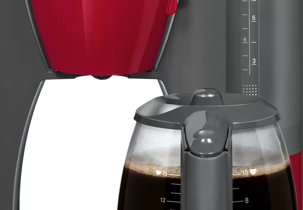 Bosch Filter Coffee Maker 1000W ComfortLine - Red