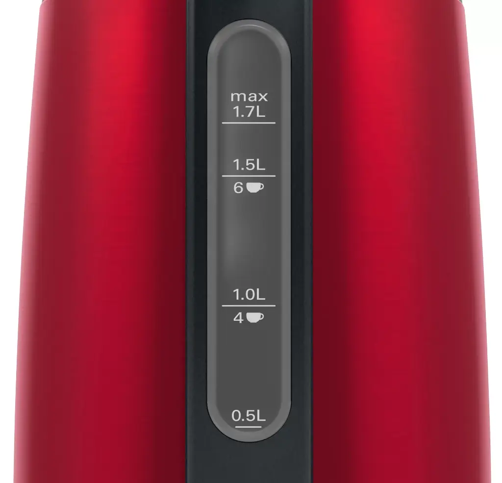 Bosch Water Kettle 1.7Liter 2400W Red