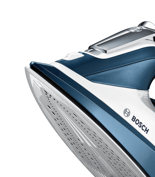 bosch steam iron 2800w shot of steam 200 gr/min white+black