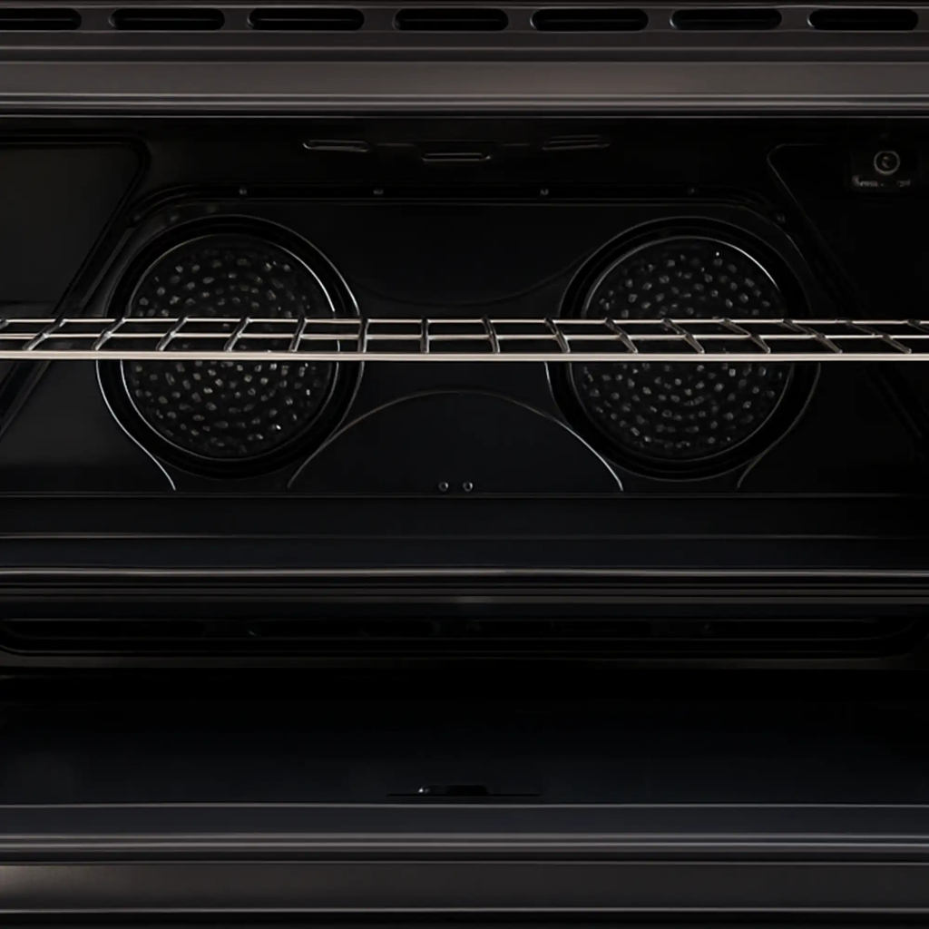 Newton Cooker 90cm Stainless with 2Fans Cast Iron