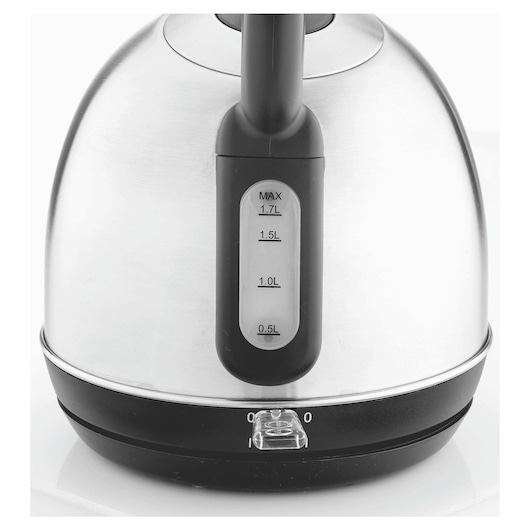 Black & Decker Kettle Dome 1.7Liter 2200W - Stainless Steel