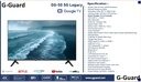 50" G Guard LED Smart TV 4K Sound GoogleTV - Legacy
