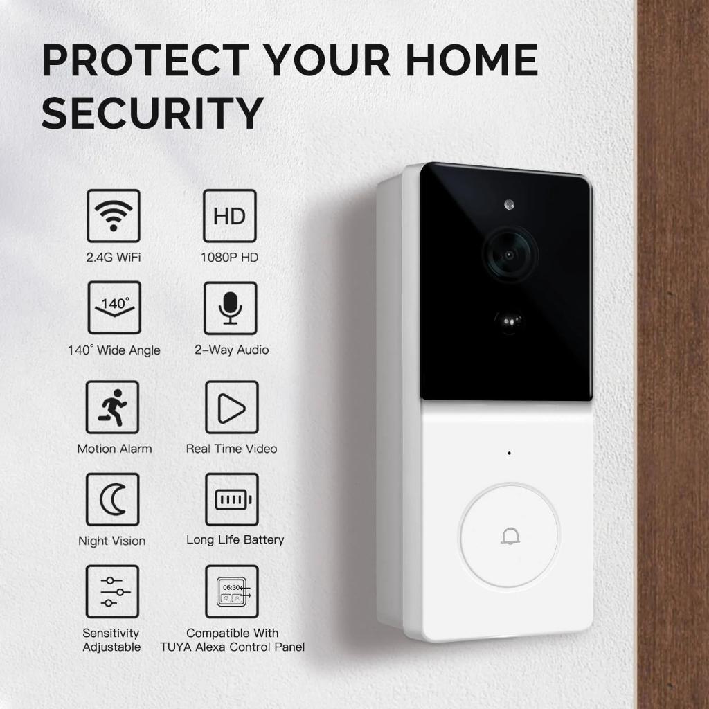 MOES Tuya Smart Doorbell WIFI 1080P