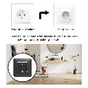 MOES Smart Wall Socket WiFi Socket - Black