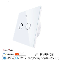 MOES Smart Switch WiFi+RF 2 Gang Switch - White