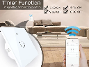 MOES Smart Switch WiFi+RF 2 Gang Switch - White