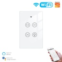 MOES Tuya Smart Curtain Light Switch WiFi+RF Curtain Light Switch - Black