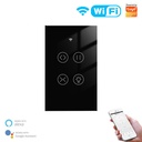 MOES Tuya Smart Curtain Light Switch WiFi+RF Curtain Light Switch - Black