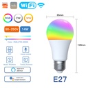 MOES Smart Bulb 4W RGB E27 100-240V