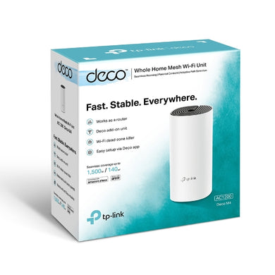 Tp Link DECO M4 Whole Home Mesh Wi-Fi System 1 Pack AC1200