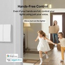 TP-Link Smart Light Switch 2 Gang 1 Way