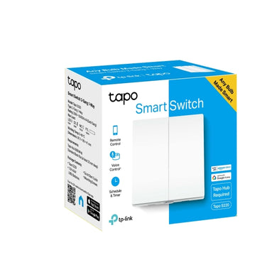 TP-Link Smart Light Switch 2 Gang 1 Way